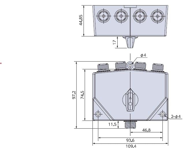 Amazon.com: Daiwa CS-401 Antenna Switch – 4-Position Coax Switch
